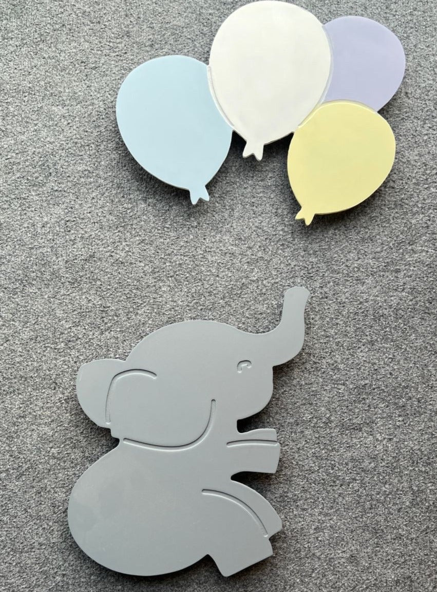 Elephant Balloon Lamp Set